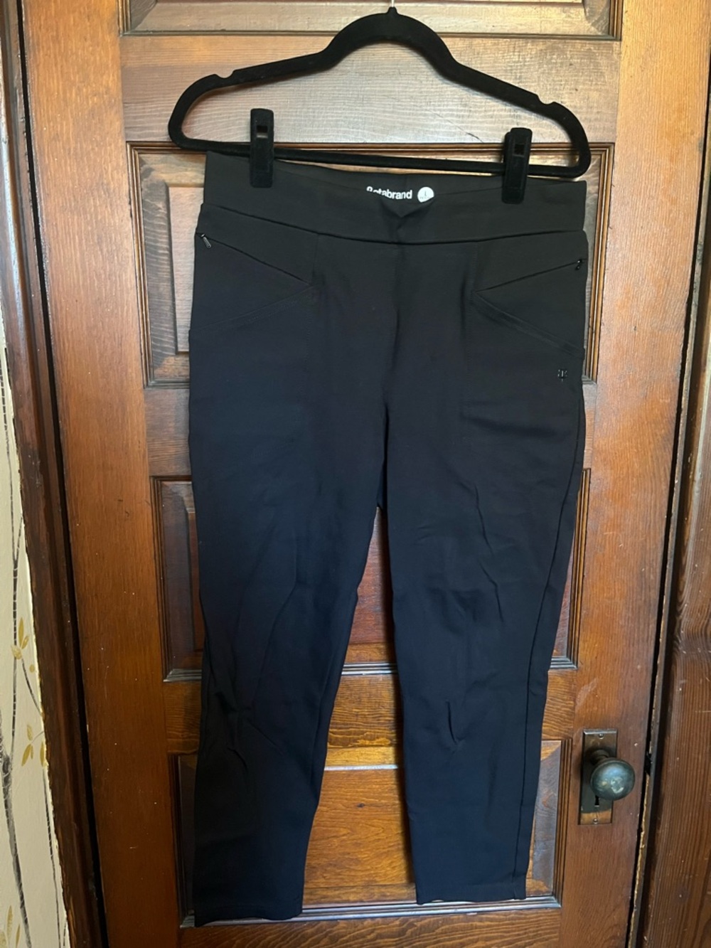 Betabrand Women’s black stretchy Pants